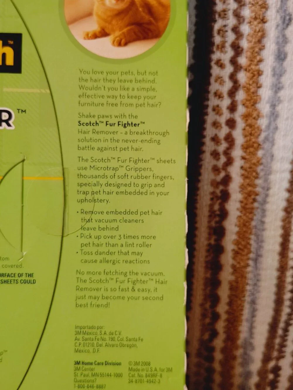 Scotch Fur Fighter Refill Sheets New In Box 8 Sheets + 3 Loose Sheets